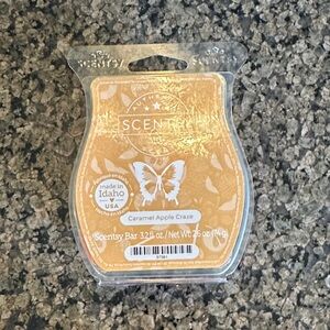 Scentsy Caramel Apple Craze Scented Bar - Gold